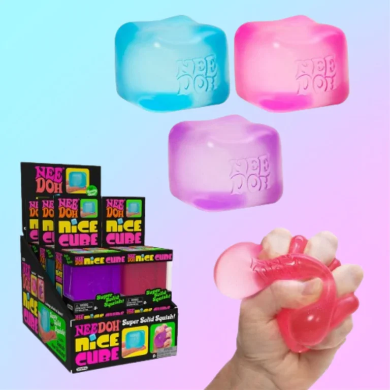 NeeDoh Nice Cube Squish Toy: Ultimate Stress Relief and Sensory Support