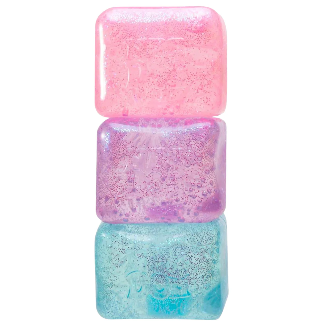 Glitter NeeDoh Nice Cube - Rainbow Sparkle