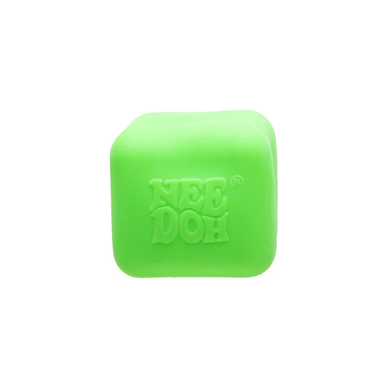Green NeeDoh Nice Cube Jumbo