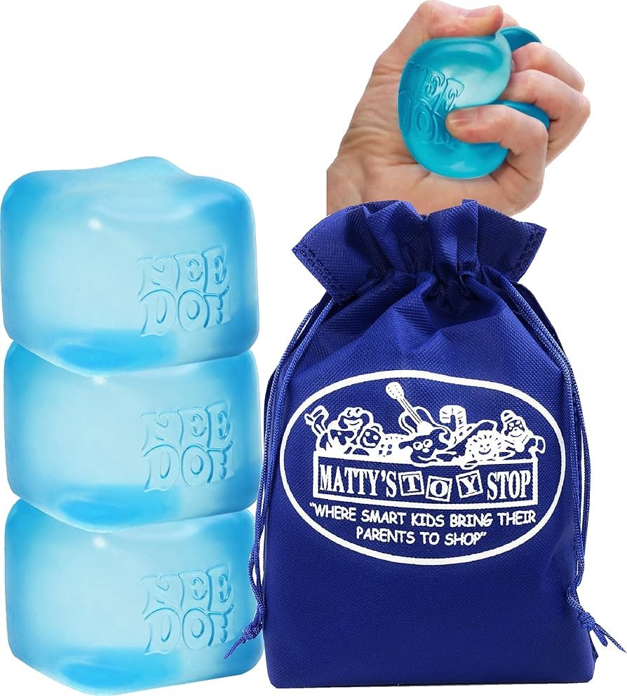 NeeDoh Nice Cube Clear Original